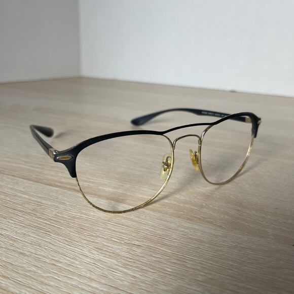 Ray-Ban RB3596 9076/71 Sunglasses Black Gold Frames Only READ 54-19-145 Italy - Picture 1 of 14